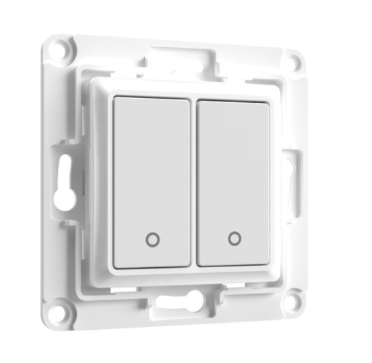 Shelly Wall Switch 2 Farbe Weiß - SMARTBLU