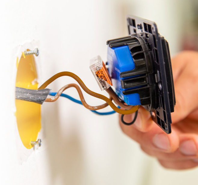 Shelly Wall Switch 1 Farbe Schwarz - SMARTBLU