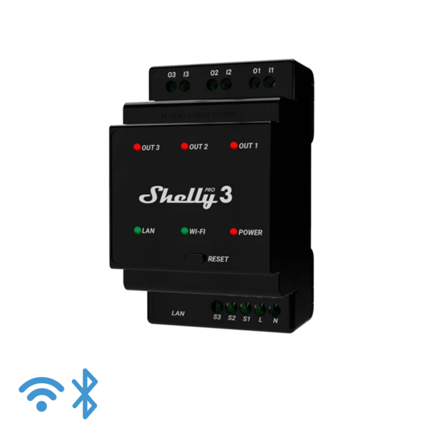 Shelly Pro 3 - SMARTBLU