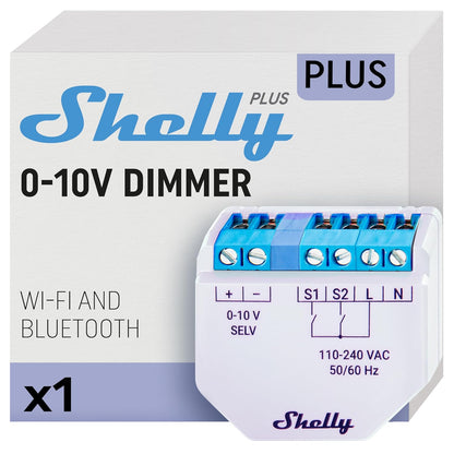 Shelly Plus 0-10V zatemnilnik