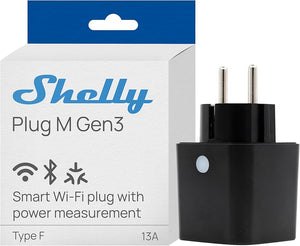 Shelly Plug M Gen3 Farbe Schwarz 4er Set
