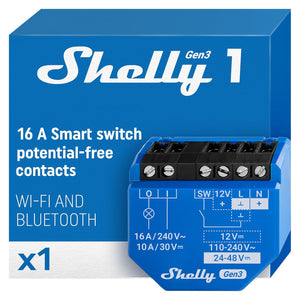 Shelly 1 Gen3 - SMARTBLU