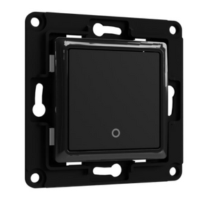 Shelly Wall Switch 1 Farbe Schwarz - SMARTBLU