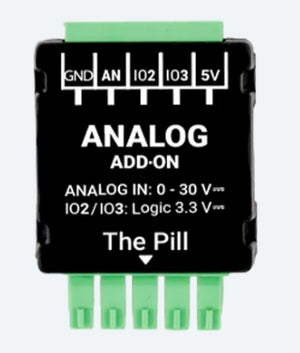 Shelly Analog 0‑30 V Add-on - passend für The Pill - SMARTBLU 