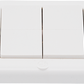 Shelly Blu Wall Switch 4 ZB DK Weiß