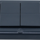 Shelly Blu Wall Switch 4 ZB DK Grau