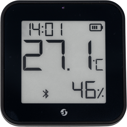 Shelly BLU H&T Display ZB Farbe Schwarz