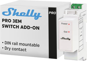 Shelly Pro 3EM Switch Add-On