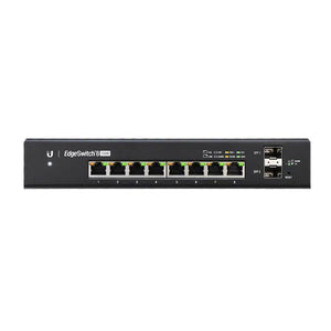 Ubiquiti EdgeSwitch 8 Desktop Gigabit Managed Switch, 8x RJ-45, 2x SFP, 150W PoE+