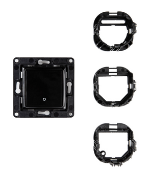 Shelly Wall Switch 1 Farbe Schwarz - SMARTBLU