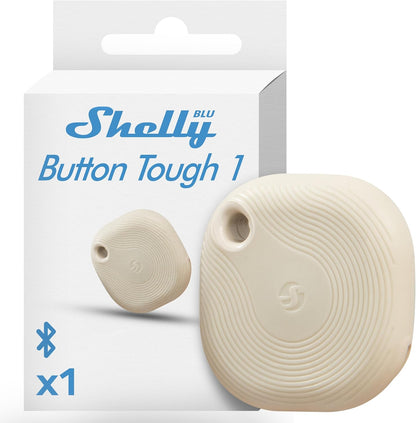 Bottone Shelly BLU Tough 1 colore Avorio