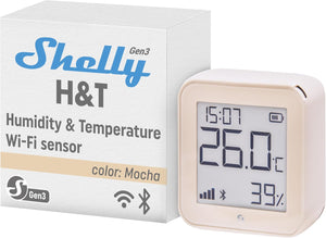 Shelly Plus H&T Gen. 3 Farbe Mocha - SMARTBLU