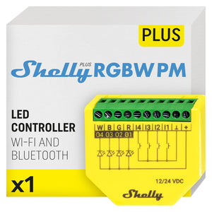 Shelly · Montaggio a incasso · “RGBW2” · Controller luci LED · WLAN 