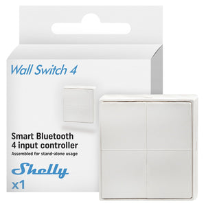 Shelly Plug&Play Blu Wall Switch 4